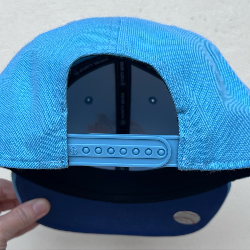 Baby Blue Toronto Blue Jays 1991 All Star Game Cooperstown Snapback Hat - Picture 5 of 12
